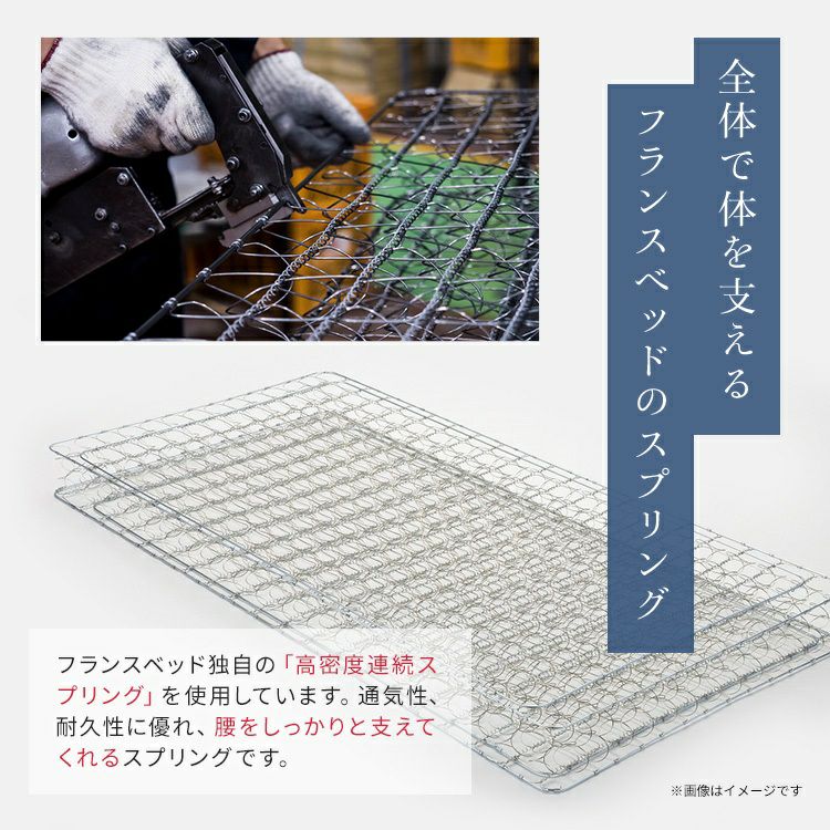 フランスベッド マットレス シングル MT-030スリム | 正規品 フランス