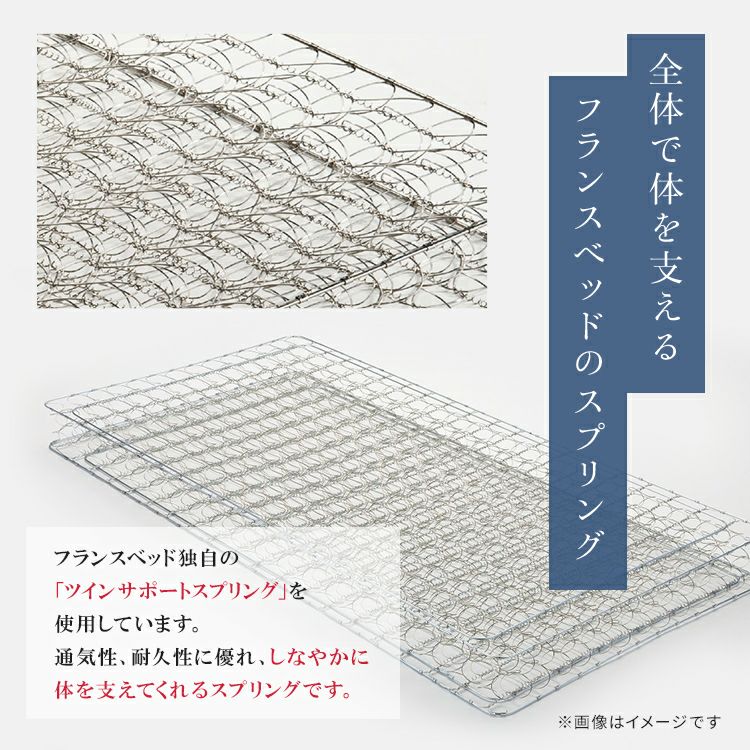 フランスベッド マットレス ダブル N-1000 | 正規品 フランスベッド製
