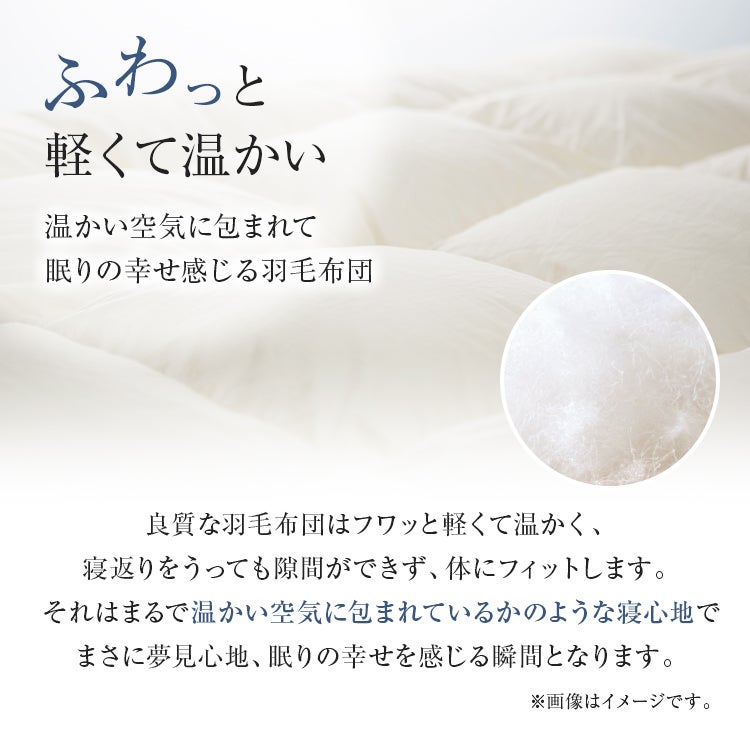 正規品 西川 羽毛布団 シングル NP7053 | 西川製 nishikawapremium
