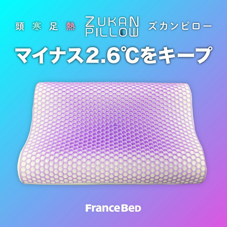 フランスベッド 枕 ズカンピロー | 正規品 フランスベッド製 マクラ