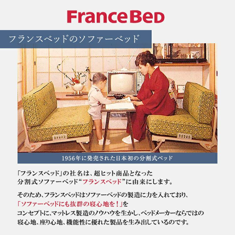 正規品 フランスベッド ソファーベッド ワーモ3 | フランスベッド製