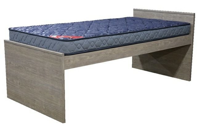 TOKYO BED シングル　フレーム付き フレームのみ】収納付き キャビネットタイプ ノッテ ダークブラウン