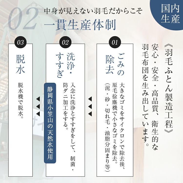 フランスベッド 羽毛布団 AS-DLQ-90 | 正規品 羽毛ふとん ポーランド産