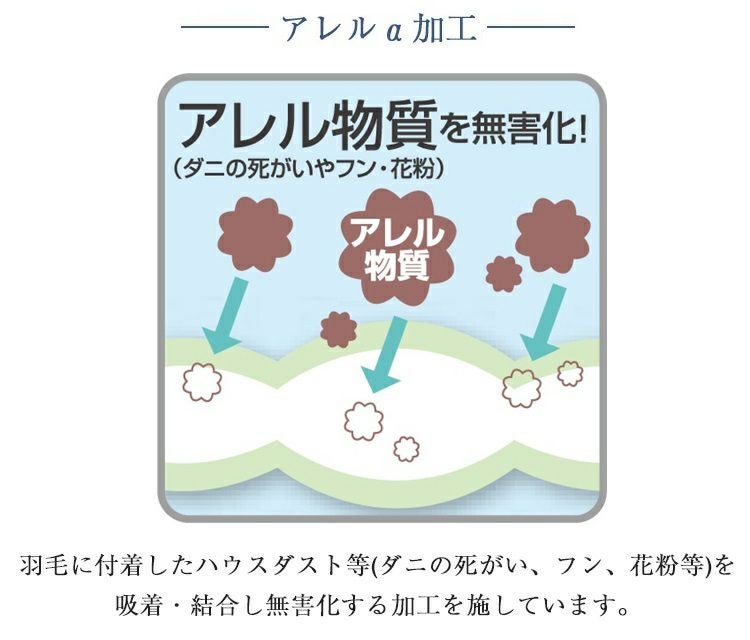 フランスベッド 羽毛布団 セレーヌJO オールシーズンタイプ | 正規品
